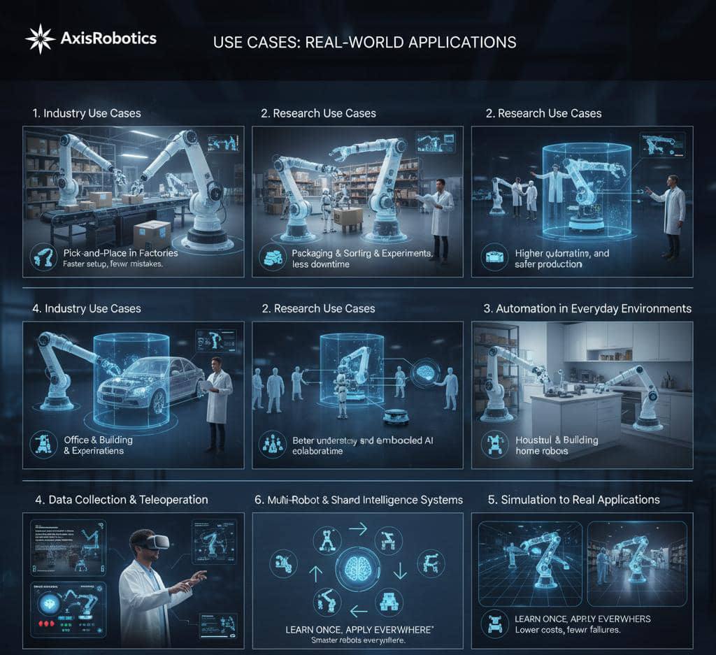 AxisRobotics Use Cases